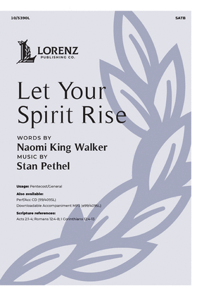 Book cover for Let Your Spirit Rise - Performance/Accompaniment CD