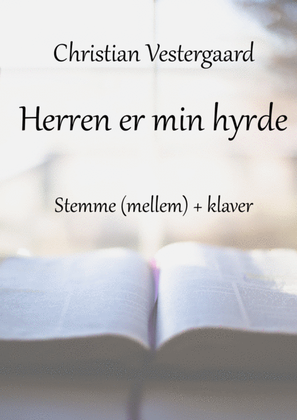 Herren er min hyrde (mellem stemme + klaver)