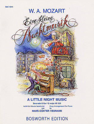 Book cover for Eine Kleine Nachtmusik (Easy Piano)