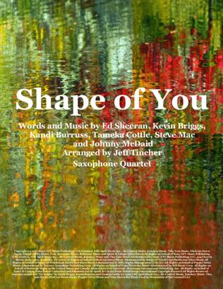 Book cover for Shape Of You