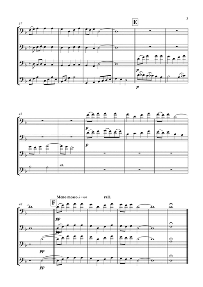 Verbovaya Doshchechka ('The Willow Board') - Ukrainian Folk Song - Trombone Quartet image number null