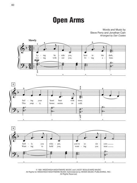 Simply Rock 80s by Dan Coates - Easy Piano - Sheet Music | Sheet Music Plus
