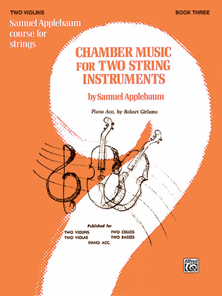 Chamber Music for Two String Instruments, Book 3