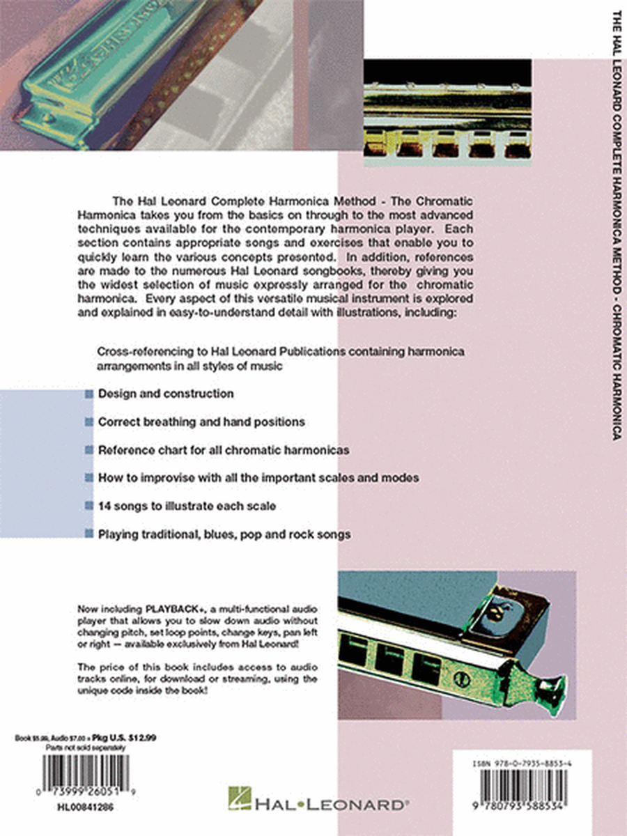 The Hal Leonard Complete Harmonica Method – Chromatic Harmonica