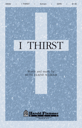 Book cover for I Thirst