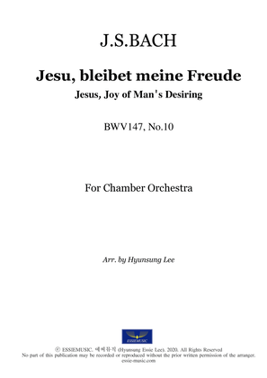 Book cover for Jesus, Joy of Man's Desiring - Orchestra
