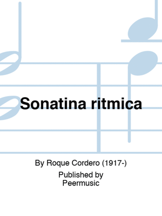 Book cover for Sonatina ritmica