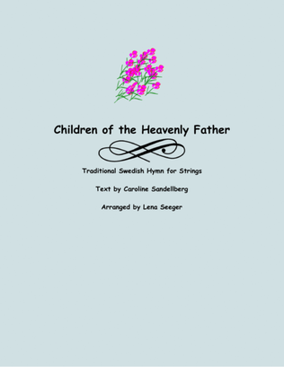Book cover for Children of the Heavenly Father (two violins and cello)