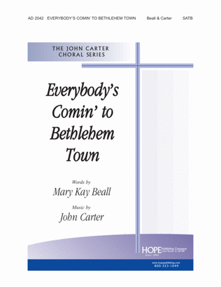 Book cover for Everybody's Comin' to Bethlehem Town