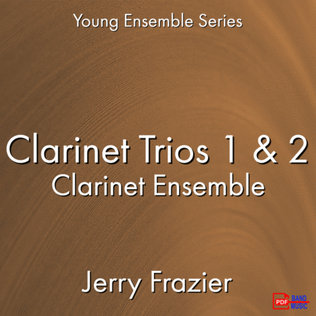 Book cover for Clarinet Trios 1 and 2