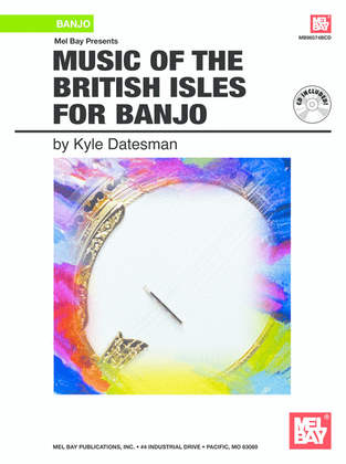 Book cover for Music of the British Isles for Banjo