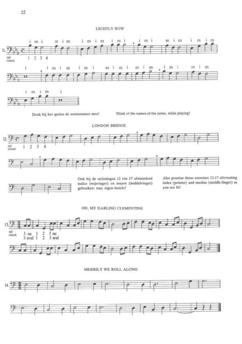 Musical Instruction Basgitaar 1