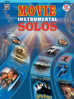 Book cover for Movie Instrumental Solos - Trumpet (Book and CD)
