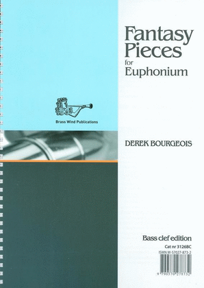 Book cover for Bourgeois - Fantasy Pieces For Euphonium Bc