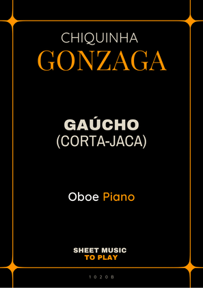 Book cover for Gaúcho (Corta-Jaca) - Oboe and Piano (Full Score and Parts)