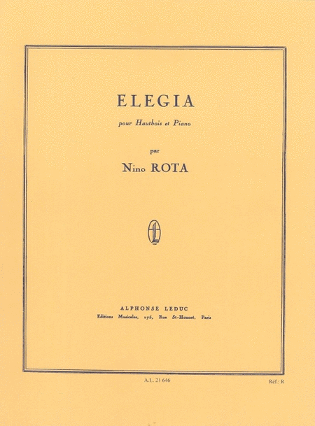 Elegia (oboe And Piano)