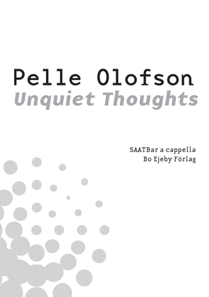 Book cover for Unquiet Thoughts