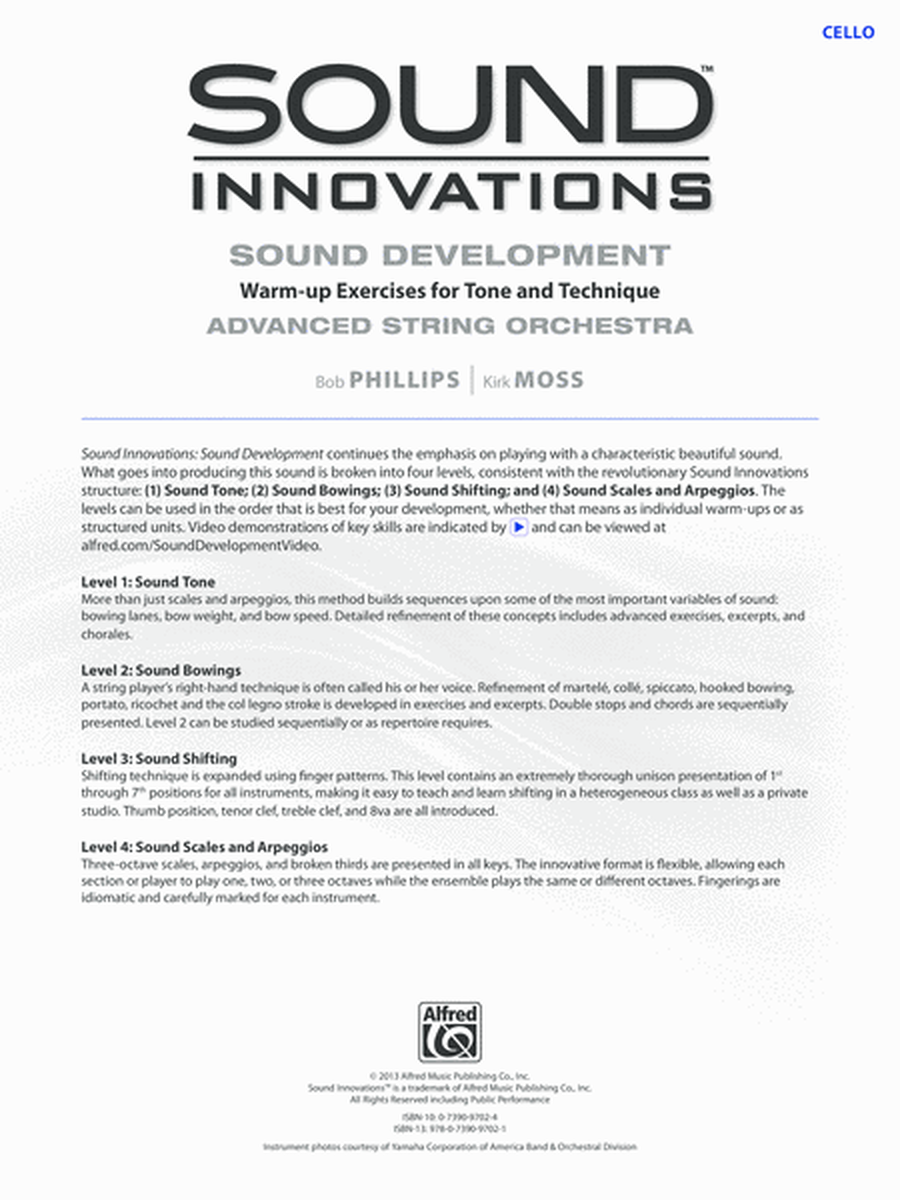 Sound Innovations for String Orchestra -- Sound Development (Advanced)