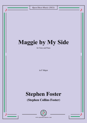 Book cover for S. Foster-Maggie by My Side,in F Major
