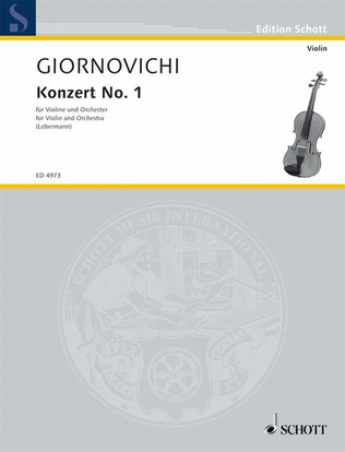 Book cover for Concerto No. 1 A Major
