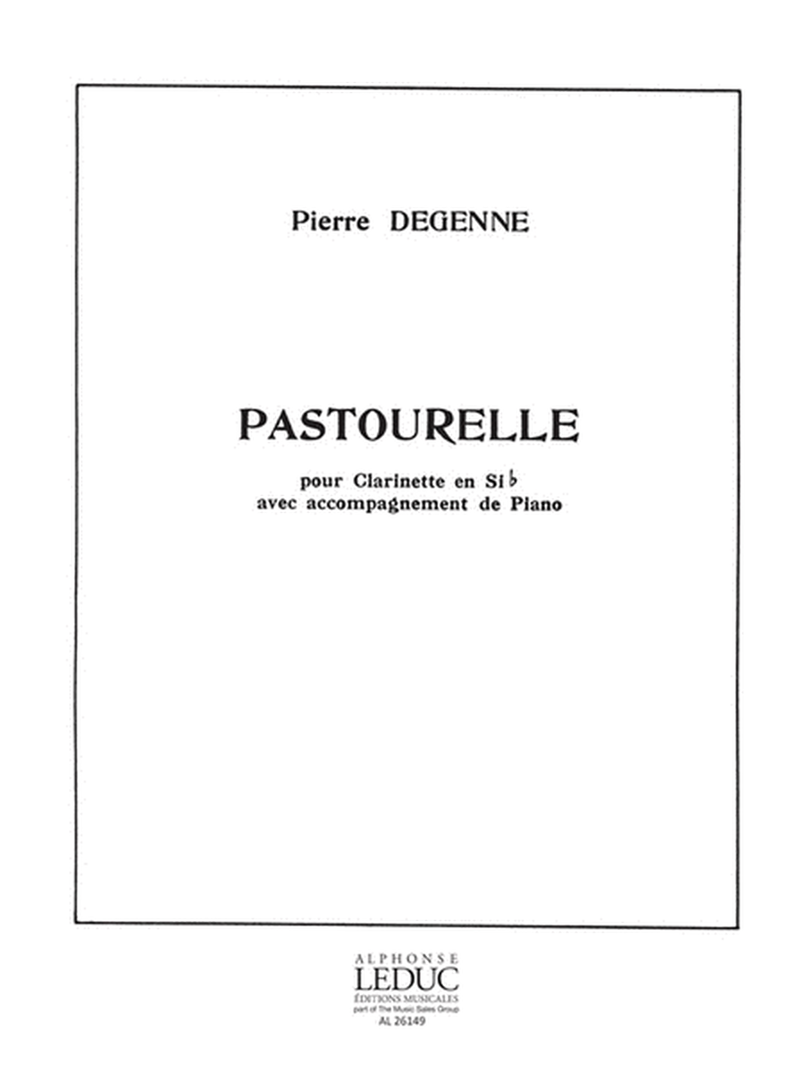 Pastourelle Cla/pno