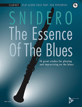 Book cover for The Essence of the Blues -- Clarinet in B-flat