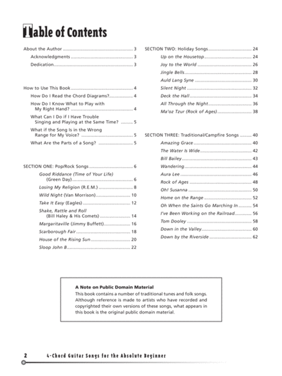 4-Chord Songs for the Absolute Beginner image number null