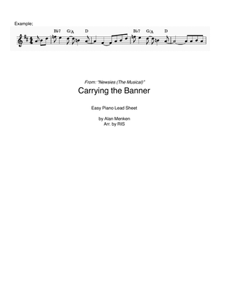 Book cover for Carrying The Banner