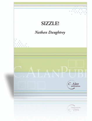 Book cover for Sizzle! (score only)