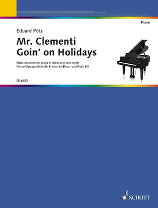 Book cover for Mr. Clementi Goin' On Holidays