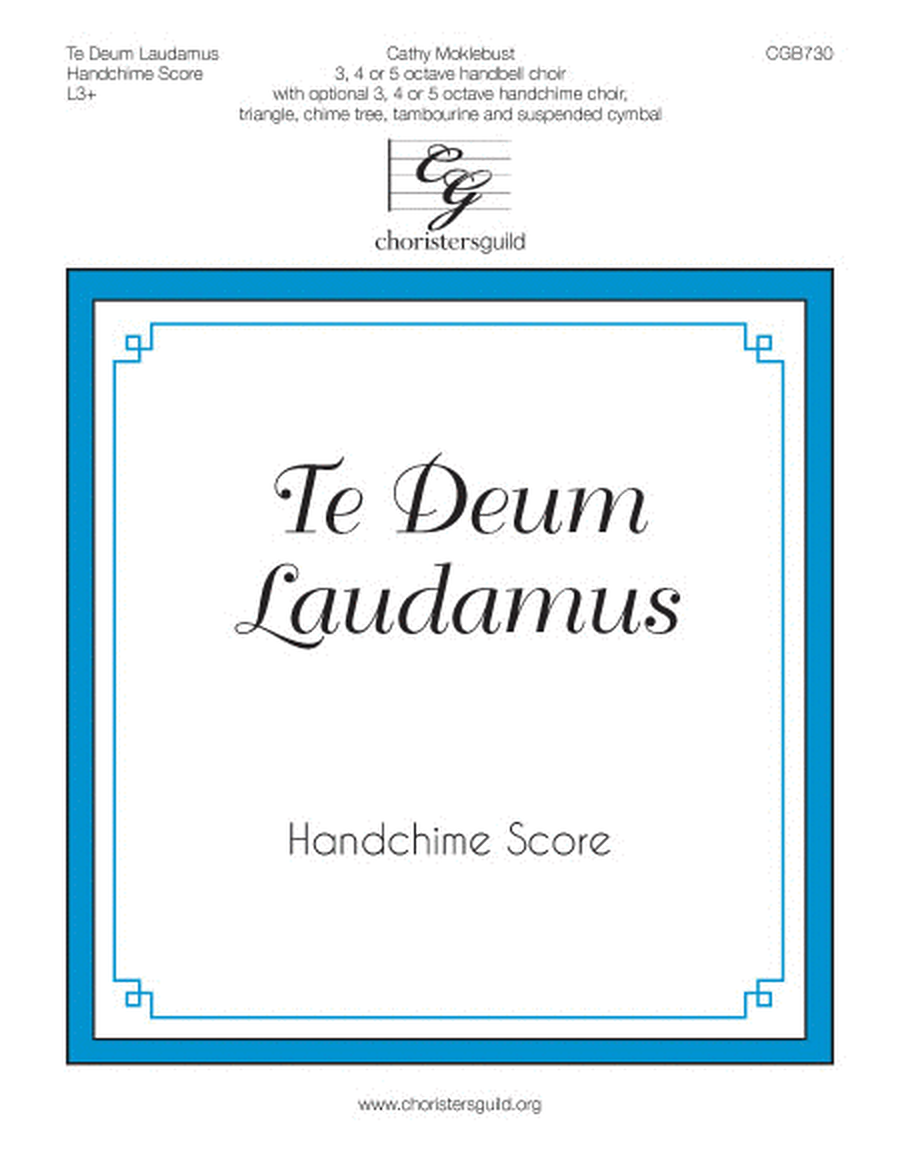 Te Deum Laudamus - Handchime Score image number null