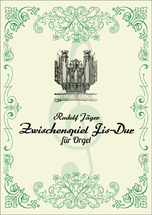 Book cover for Zwischenspiel Nr. 173 Fis-Dur (Rudolf Jäger)