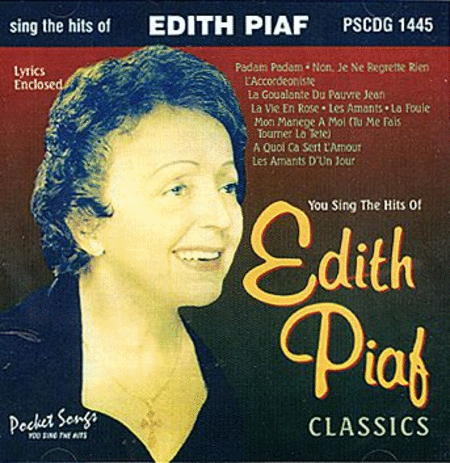 You Sing The Hits Of: Edith Piaf (Karaoke CD)