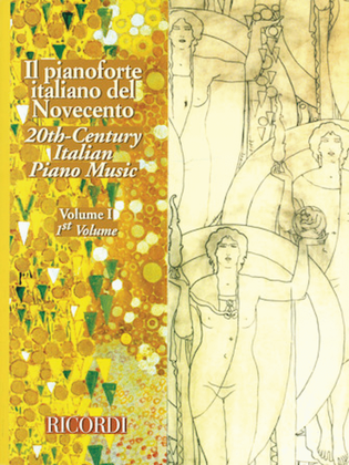 Book cover for 20th Century Italian Piano Music - Volume 1