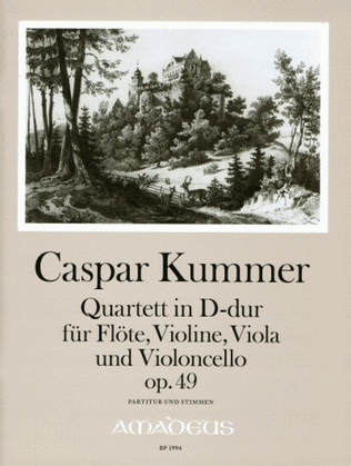 Book cover for Quartet in D major op. 49