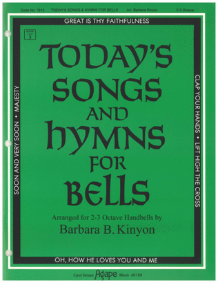 Book cover for Today's Songs and Hymns for Bells