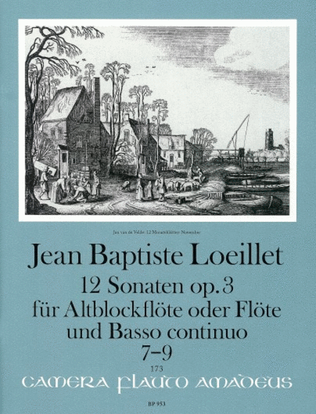 Book cover for 12 Sonatas op. 3 Vol. 3