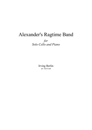 Alexander's Ragtime Band