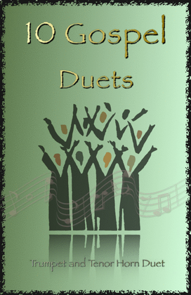 Book cover for 10 Gospel Duets for Trumpet and Tenor Horn