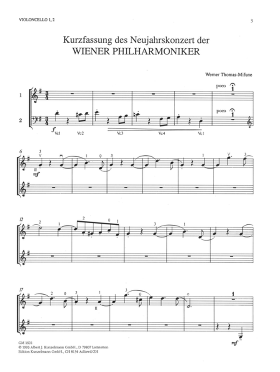 Abridged version of the Vienna Philharmonic New Year's Concert