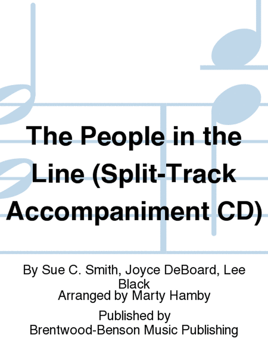 The People in the Line (Split-Track Accompaniment CD)