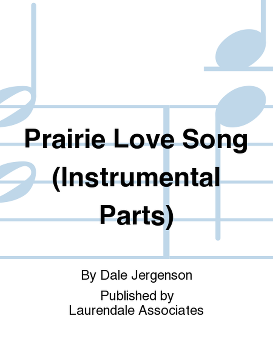 Prairie Love Song (Instrumental Parts)