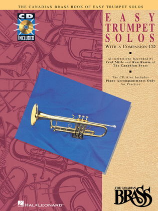 Book cover for Canadian Brass Book of Easy Trumpet Solos