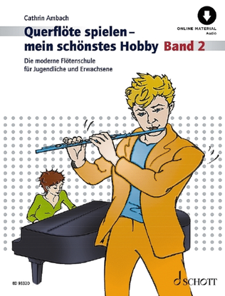 Book cover for Querflöte spielen - mein schönstes Hobby - Band 2