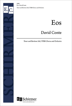 Book cover for Eos (Choral Score)