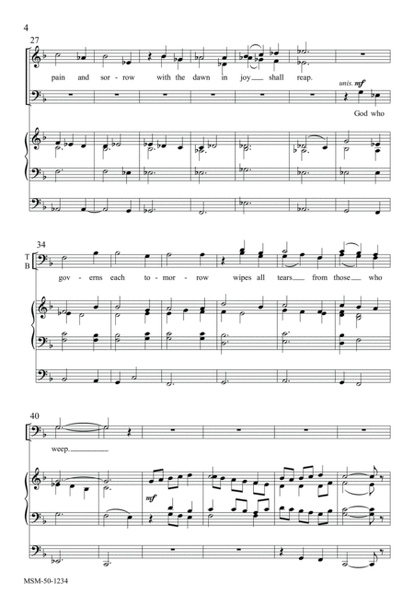 Rise to Sing! The Light is Breaking (Choral Score)