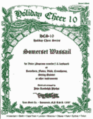 Book cover for Somerset Wassail
