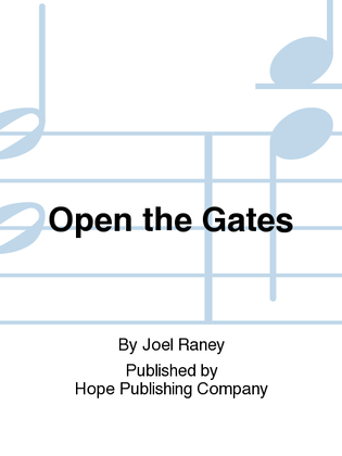 Book cover for Open the Gates