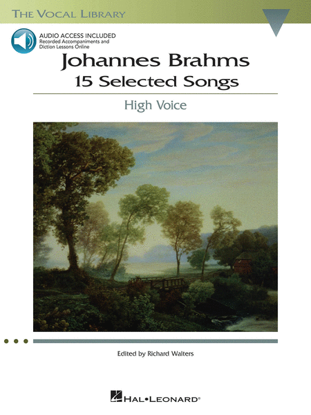 Johannes Brahms: 15 Selected Songs (High Voice)