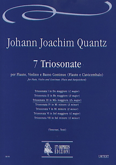 7 Triosonatas for Flute, Violin and Continuo (Flute and Harpsichord)